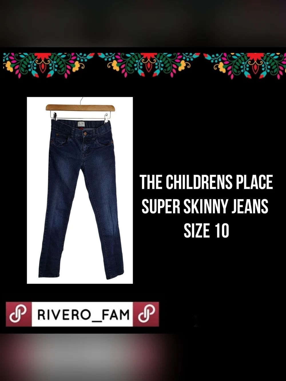 THE CHILDRENS PLACE | SUPER SKINNY JEANS | SIZE 10